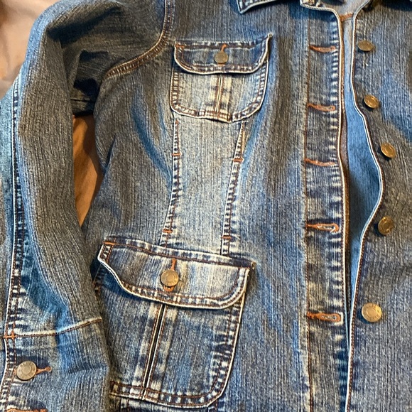 Jean jacket vintage size xl by Baccini - Picture 3 of 5